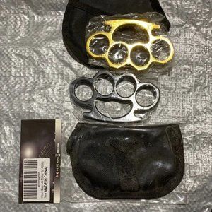 Funny knuckle ring iron fist for self defense 2pc